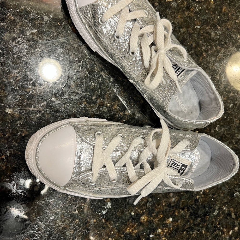 Sparkly Converse Chuck Taylors
